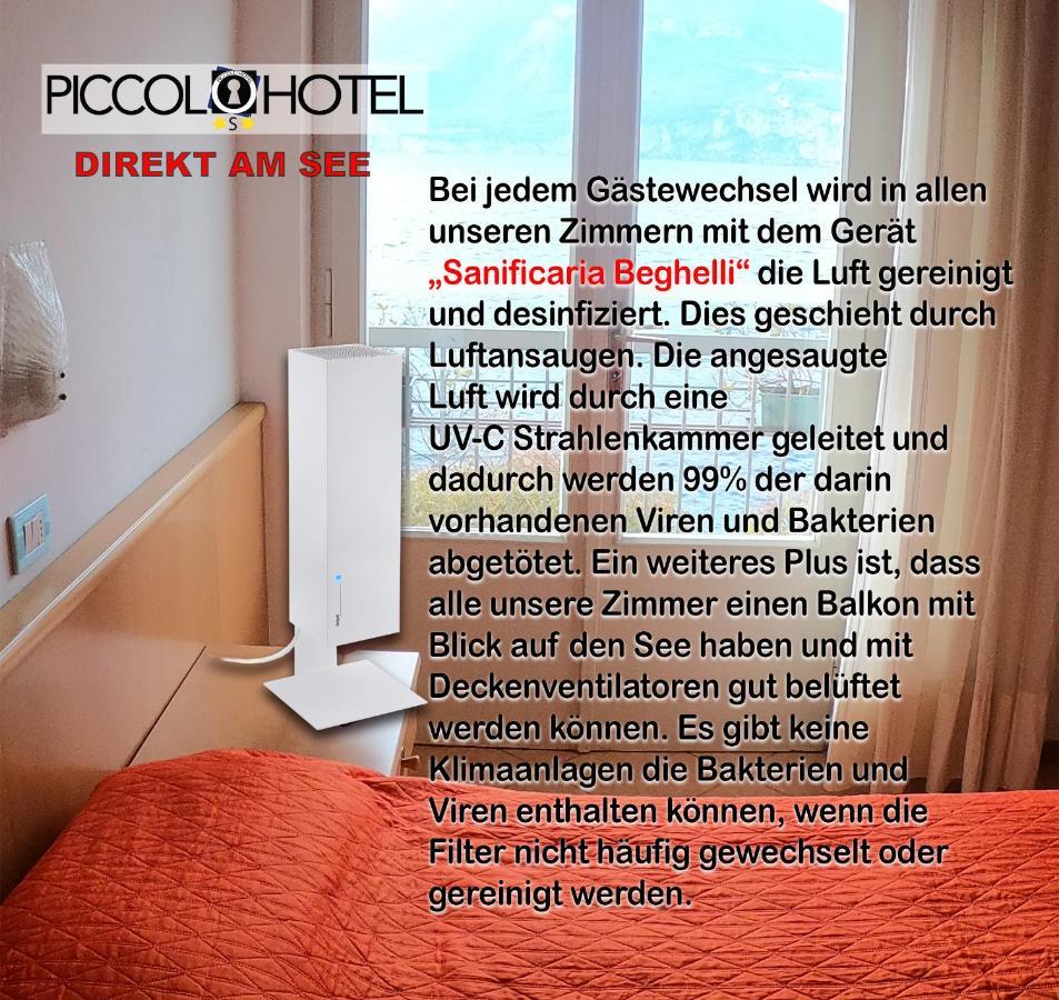 Piccolo Hotel Direkt Am See 布雷佐内加尔达 外观 照片